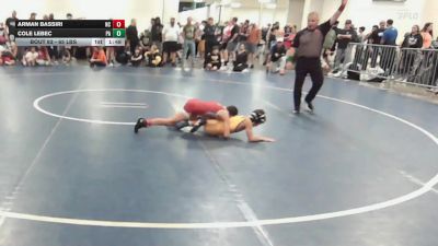 65 lbs Round Of 32 - Arman Bassiri, NC vs Cole Lebec, PA