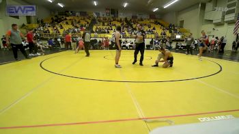 132 lbs Round Of 16 - Jared Lyman, Wyandotte Ok vs Levi Summerfield, Jay