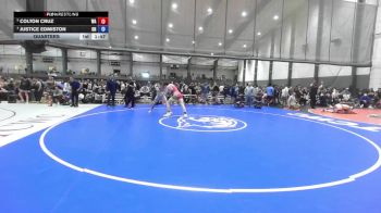 16U Boys FS - 190 lbs Quarters - Colton Cruz, WA vs Justice Edmiston, OR