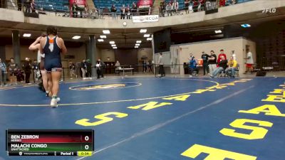 190 lbs Cons. Round 3 - Ben Zebron, Hersey vs Malachi Congo, Unattached