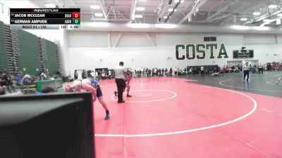 150 lbs Champ. Round 1 - German Ampude, Cabrillo/Long Beach vs Jacob McClean, Beaumont