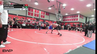 157 lbs Consi Of 8 #2 - Dylan Leclair, Tulsa Union vs Trenton Tiffin, Rogers High School Boys