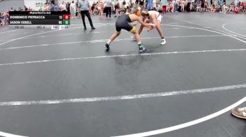 120 lbs Round 1 (6 Team) - Jason Isbell, Wrecking Crew vs Domenico Petracca, Yale Street