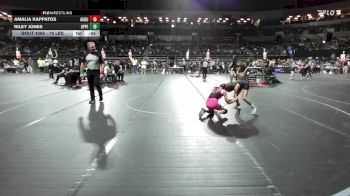 75 lbs Semifinal - Amalia Kappatos, Audubon vs Riley Jones, Upper Township