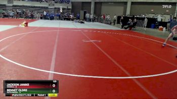 125 lbs Semis & 1st Wrestleback (8 Team) - Bennet Oldre, Hutchinson vs Jackson Janike, Waseca