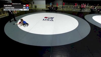 63 lbs Cons. Sub-quarters - Kade Kean, Deep Waters Wrestling vs Austin Paris, Kerman High School Wrestling