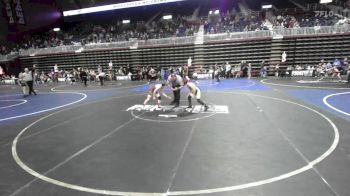 81 lbs Quarterfinal - Knixon Cahill, Top Of The Rock WC vs Titus Fouts, Bear Cave