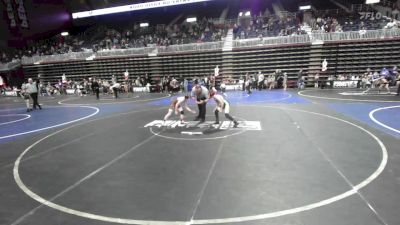 81 lbs Quarterfinal - Knixon Cahill, Top Of The Rock WC vs Titus Fouts, Bear Cave