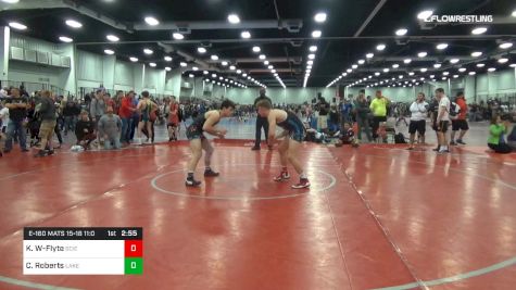 Consolation - Kyle Waldron-Flyte, Science Hill vs Carlton Roberts, Lake Erie