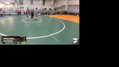 65 lbs 3rd Place Match - Sharon Dickson, Brazoria County Wrestling vs Addie Knadler, NB Elite Wrestling Club