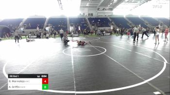 106 lbs Rr Rnd 1 - Bianca Marmolejo, Aniciete Training Club vs Adonis Griffin, Madera Wrestling Club