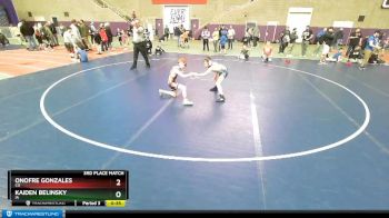 62-66 lbs Round 2 - Gannon Kriebs, IL vs Bennett Davis, MN