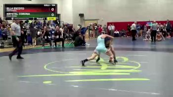 106 lbs Cons. Semi - Ella Escoto, Centennial vs Krystal Corona, Palo Verde