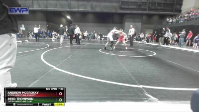 150 lbs Cons. Round 2 - Reed Thompson, Tuttle Wrestling Club vs Andrew McGrosky, SlyFox Wrestling Academy