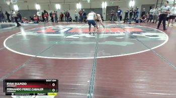 195 lbs Cons. Round 2 - Fernando Perez Cabalero, Chiawana vs Ryan Sulpizio, University