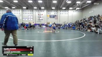 157 lbs Quarterfinal - Clark Vaughn, Brentwood vs Xander Kuokkanen, Waukesha West