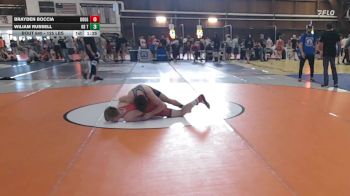 125 lbs Final - Brayden Boccia, Doughboy vs Wiliam Russell, Kd Training Center