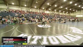 62 lbs Quarterfinal - Tanner Vernon, Timpanogos Wrestling vs Traycen Ashby, Delta Wrestling Club