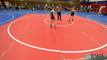 100 lbs 3rd Place - Hunter Hughes, Rollers Academy Of Wrestling vs Ty Galloway, Keystone Kids