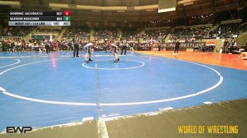115 lbs Consi Of 8 #2 - Dominic Jacobucci, Westshore Wrestling Club vs Jaxson Boucher, Michigan Premier Wrestling Club