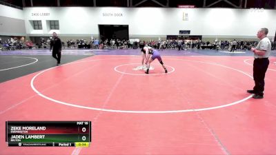 138A Cons. Round 3 - Zeke Moreland, Farmington vs Jaden Lambert, Belton