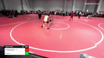 130 lbs Semifinal - Peyton Alexander, Camel Kids vs Andrew Lu, Silverback WC