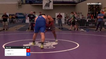 130 kg Round Of 32 - Jerhett Lee, River Valley Wrestling Club vs Joe Foret, GRIZZLY WC