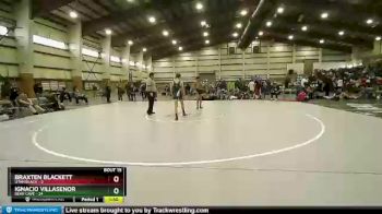 102 lbs Quarters & Wb (16 Team) - Ryker Williams, Utah Black vs Robert Kendall, Bear Cave