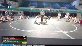 90 lbs Round 1 (3 Team) - Michael Pearson, Carolina Reapers vs Jase Todd, Team Bear Wrestling Club Red