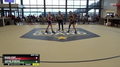 J-2 lbs Round 2 - Olivia Port, VS Viking Wrestling Club vs Sophie Norman, North Liberty Wrestling Club