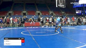145 lbs Cons 32 #2 - Colson Miller, Idaho vs Joe Mwete, Pennsylvania