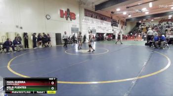 95 lbs Cons. Round 2 - Kelsi Fuentes, El Toro vs Maya Guerra, Santa Monica