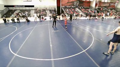 120 lbs Cons. Semi - Aaron Beckett, Excalibur Wrestling Club vs Peyton Cornett, Defiant Wrestling Club