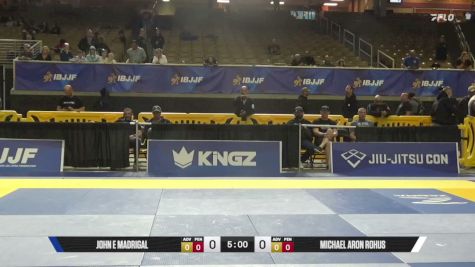 John E Madrigal vs Michael Aron Rohus 2026 Pan Jiu Jitsu IBJJF Championship