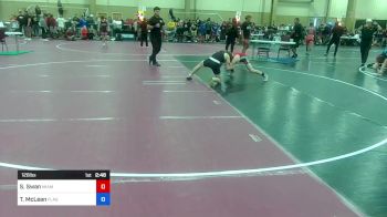 126 lbs Round Of 32 - Solomon Swan, Miami Beach vs Timothy McLean, Flagler Wrestling Club