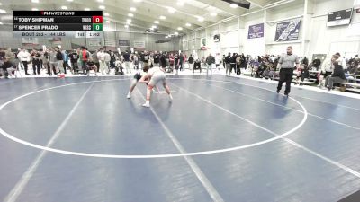 144 lbs Champ. Rd Of 32 - Spencer Prado, Wisconsin vs Toby Shipman, Threestyle Wrestling Of Oklahoma