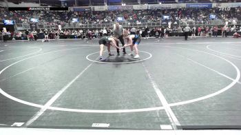 150 lbs Semifinal - Hank Stortz, Outlaw Wrestling Club vs Za McIntosh, Glenpool Warriors