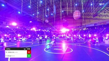 137 lbs Semifinal - Nickolas Valencia, Juggernaut WC vs Finley Omar, Beatrice WC