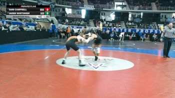 1A-4A 138 Quarterfinal - Bam Campbell, Brooks vs Jaden Whittaker, Alexandria HS