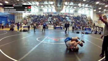 113 lbs Quarterfinal - Liam Parker, Jesuit vs Logan Hickson, Harmony