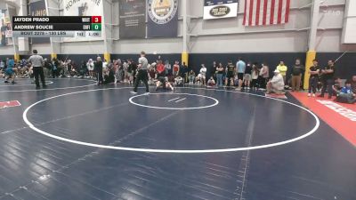 130 lbs Consi Of 8 #2 - Jayden Prado, Whitehall vs Andrew Soucie, Enfield