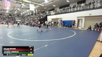 132 lbs Cons. Round 5 - Dylan Behnke, Marathon vs Dominic Viebrock, St. Croix Falls