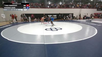 74 kg Champ. Rd Of 32 - Paul Ognissanti, Pennsylvania RTC vs Cavarius Liddie, Regional Training Center South