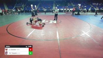 190 lbs Round Of 16 - Cole Grenier, Fairfield Warde vs Michael Toppan, Gloucester