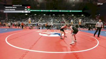 4A-106 lbs Cons. Round 3 - Braxton Keith, Cheyenne East vs Evan Propes, Kelly Walsh