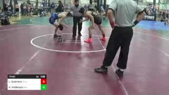 126 lbs Final - Logan Guerrero, Team Demolition vs Ashton Anderson, Saw