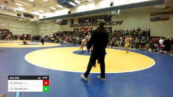141 lbs Semifinal - Dario Lemus, Clovis vs Grigor Cholakyan, St. John Bosco
