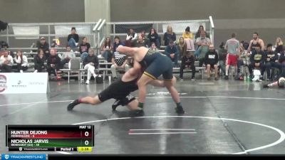 285 lbs Placement Matches (16 Team) - Hunter DeJong, Morningside vs Nicholas Jarvis, Reinhardt (GA)