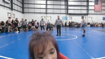 157 lbs Allday - Nico Fanzo, BELIEVE TO ACHEIVE vs Tanner Clark, MAT RATS WRESTLING CLUB