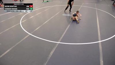 12U - 63 lbs Cons. Round 2 - Jacob Skapyak, Lakeville Youth Wrestling Association vs Connor Woods, Prior Lake Wrestling Club
